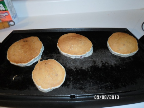 Raspberry Blueberry Pancakes!!!!